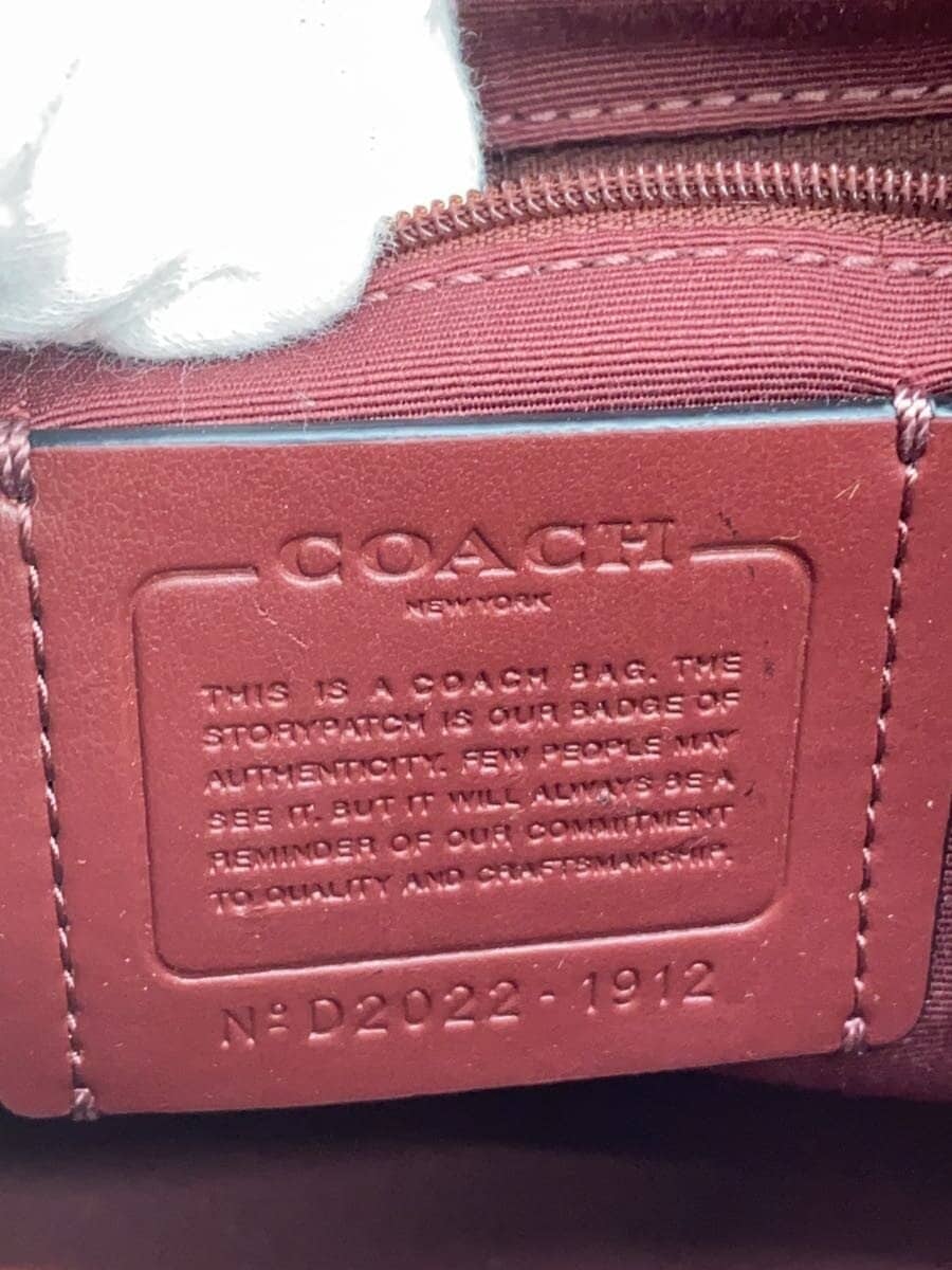 COACH Shoulder Bag Signature Canvas BRW 1912 5