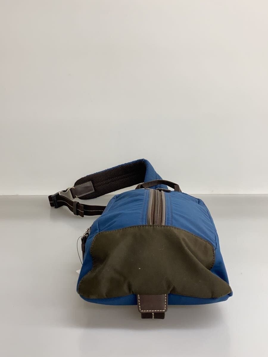 COACH Shoulder Bag_Varick Nylon BLU 4