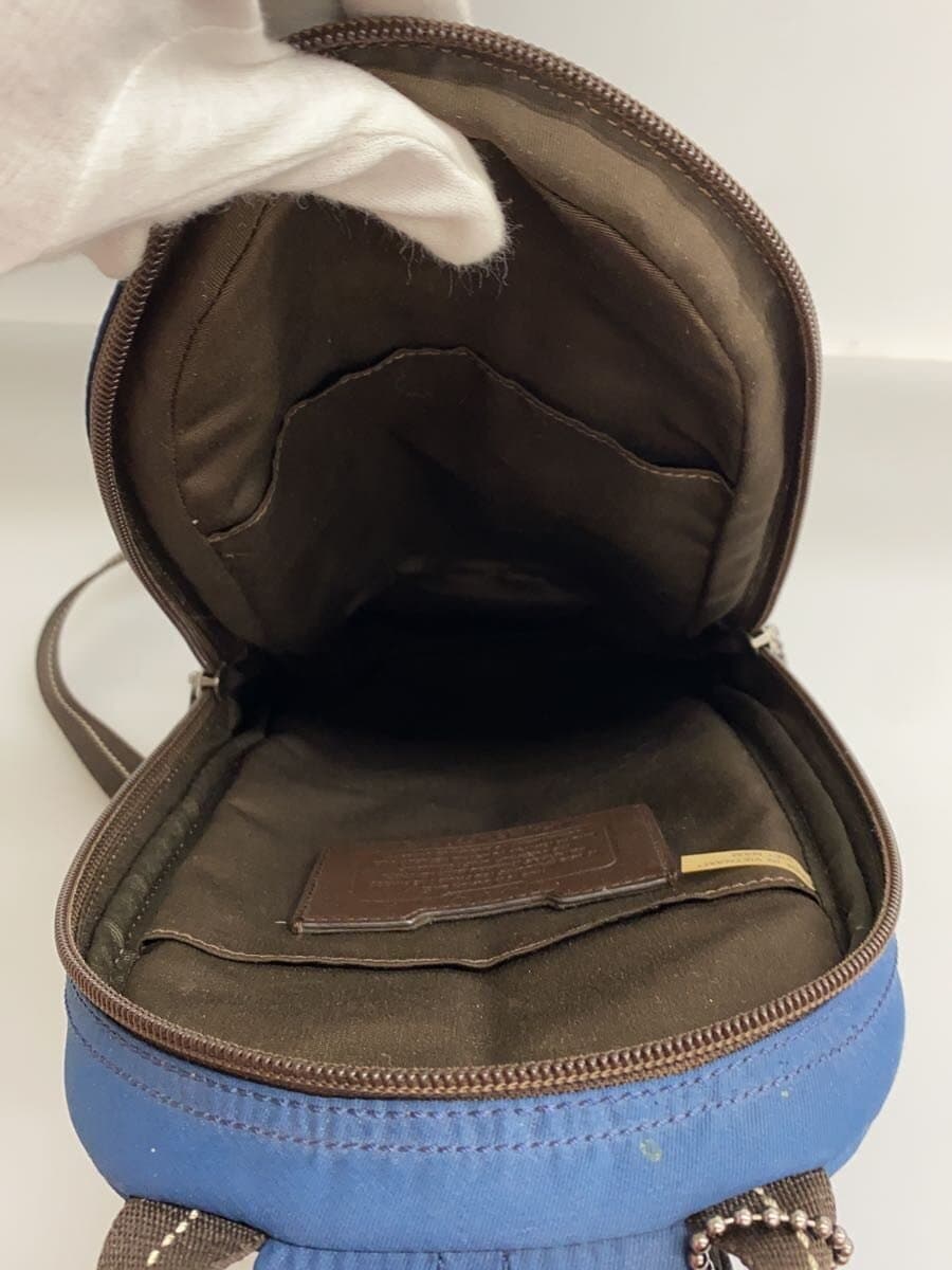 COACH Shoulder Bag_Varick Nylon BLU 6