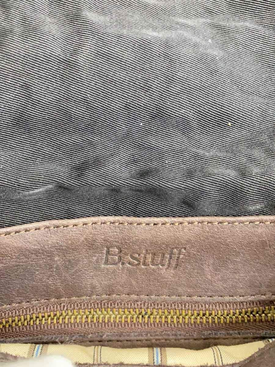 Other Brand B.stuff Shoulder Bag Leather BRW Solid 5