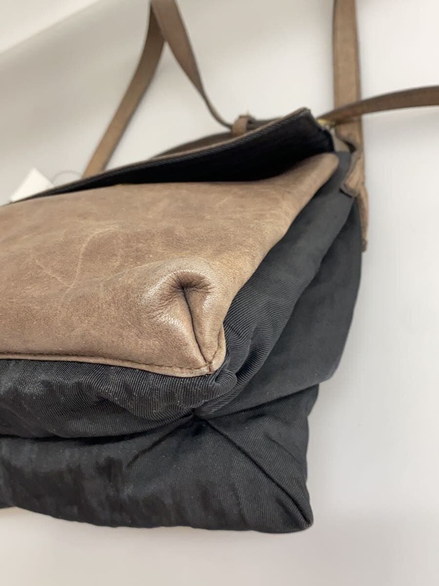 Other Brand B.stuff Shoulder Bag Leather BRW Solid 7