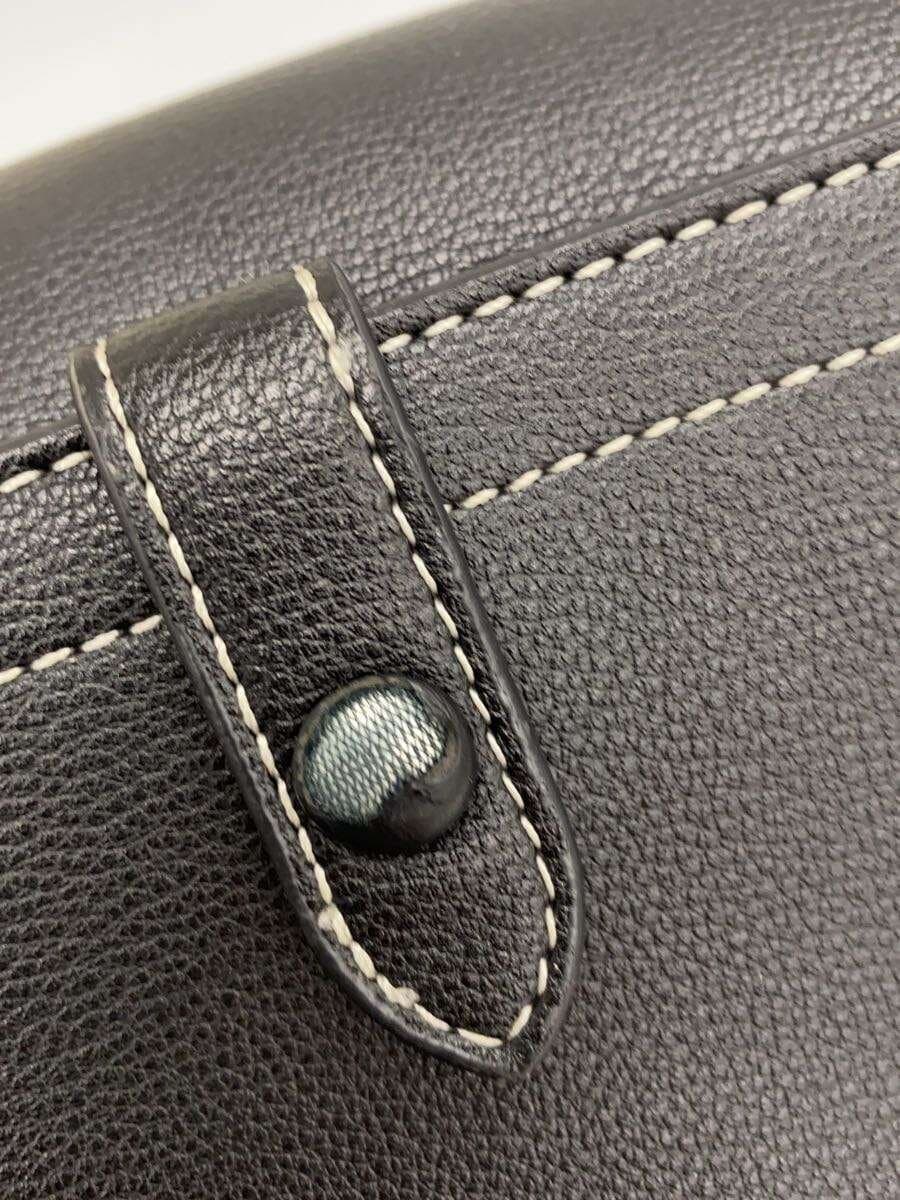 Samantha Thavasa Shoulder Bag Leather BLK Solid 8