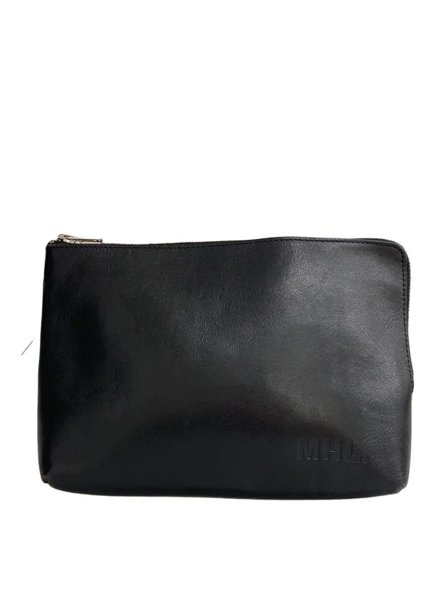 MHL. Pouch Leather BLK Solid
