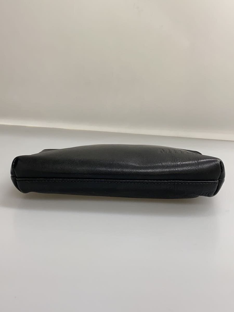 MHL. Pouch Leather BLK Solid 4