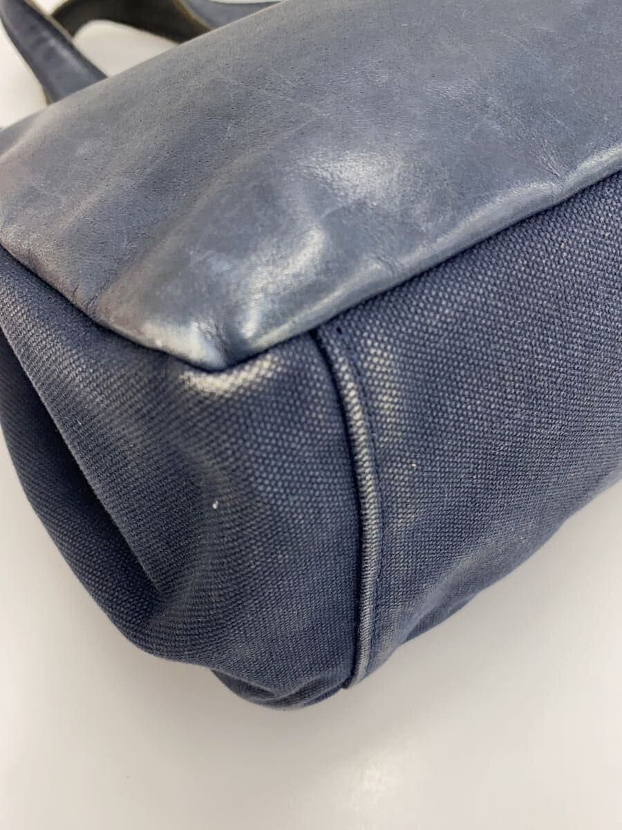 BAGGY PORT Bag Leather NVY 8