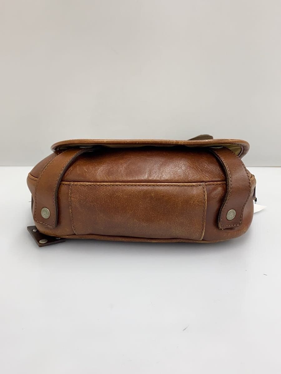 HERGOPOCH Shoulder Bag Leather BRW Solid 4