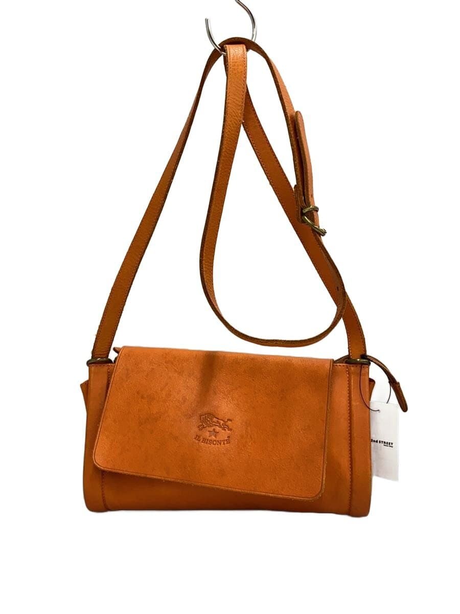 IL BISONTE Shoulder Bag Leather ORN Solid 411879