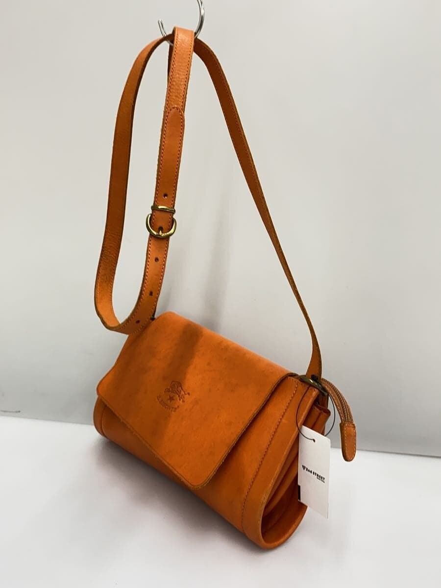 IL BISONTE Shoulder Bag Leather ORN Solid 411879 2