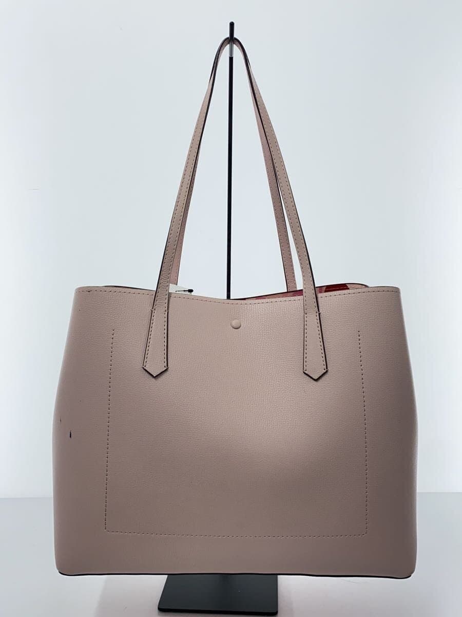 kate spade new york Tote Bag Leather PNK Solid 3