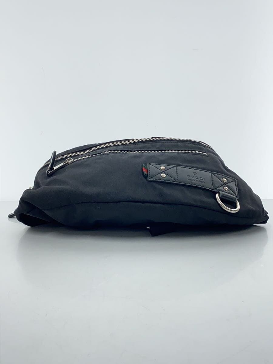 GUCCI Waist Bag BLK Solid 246409 4