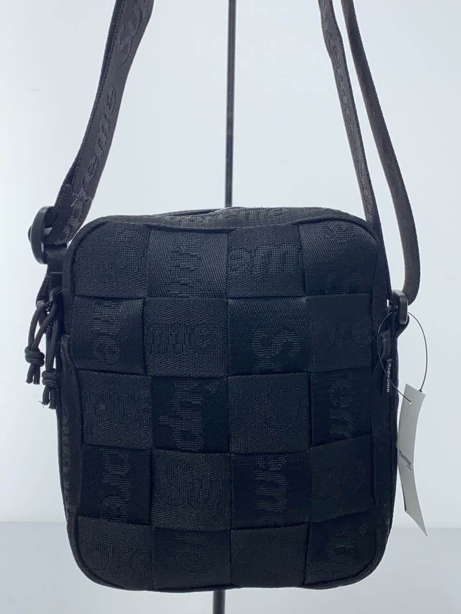 Supreme Shoulder Bag BLK All Over Pattern 3