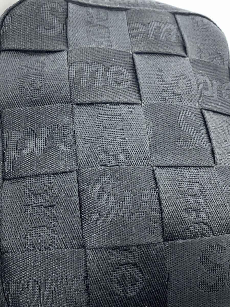 Supreme Shoulder Bag BLK All Over Pattern 7