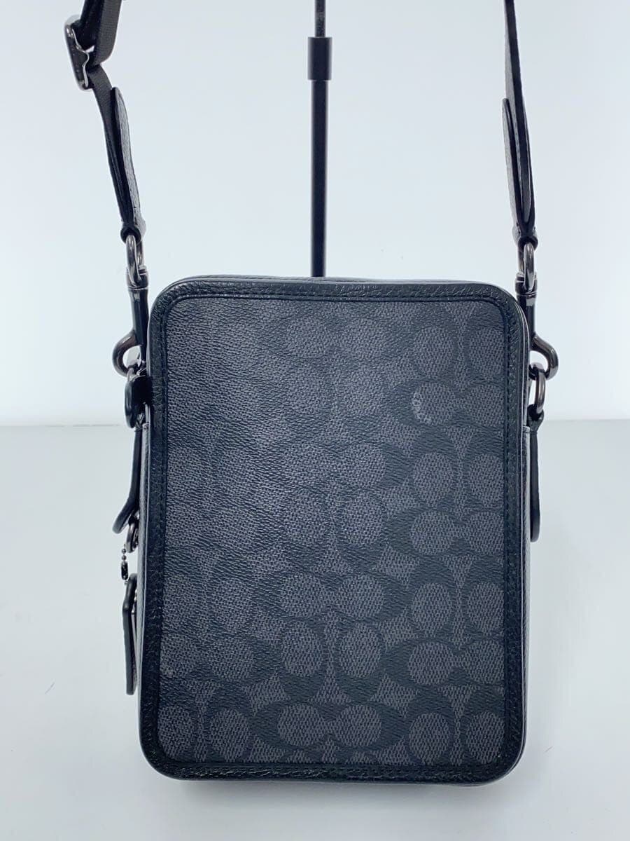 COACH Shoulder Bag BLK All Over Pattern CW388 3