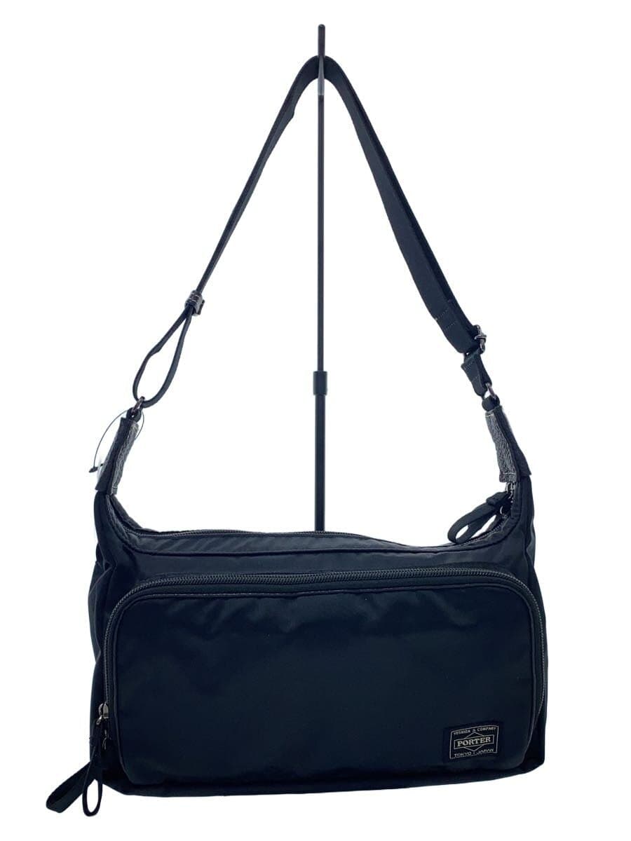 PORTER shoulder bag -- BLK plain