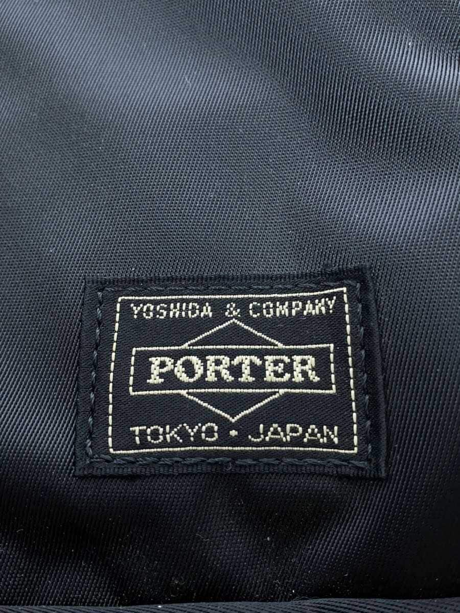 PORTER shoulder bag -- BLK plain 5