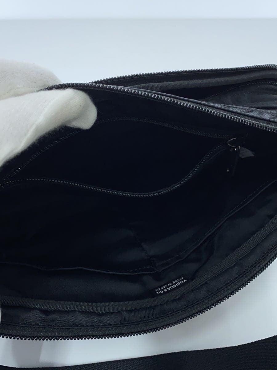 PORTER shoulder bag -- BLK plain 6
