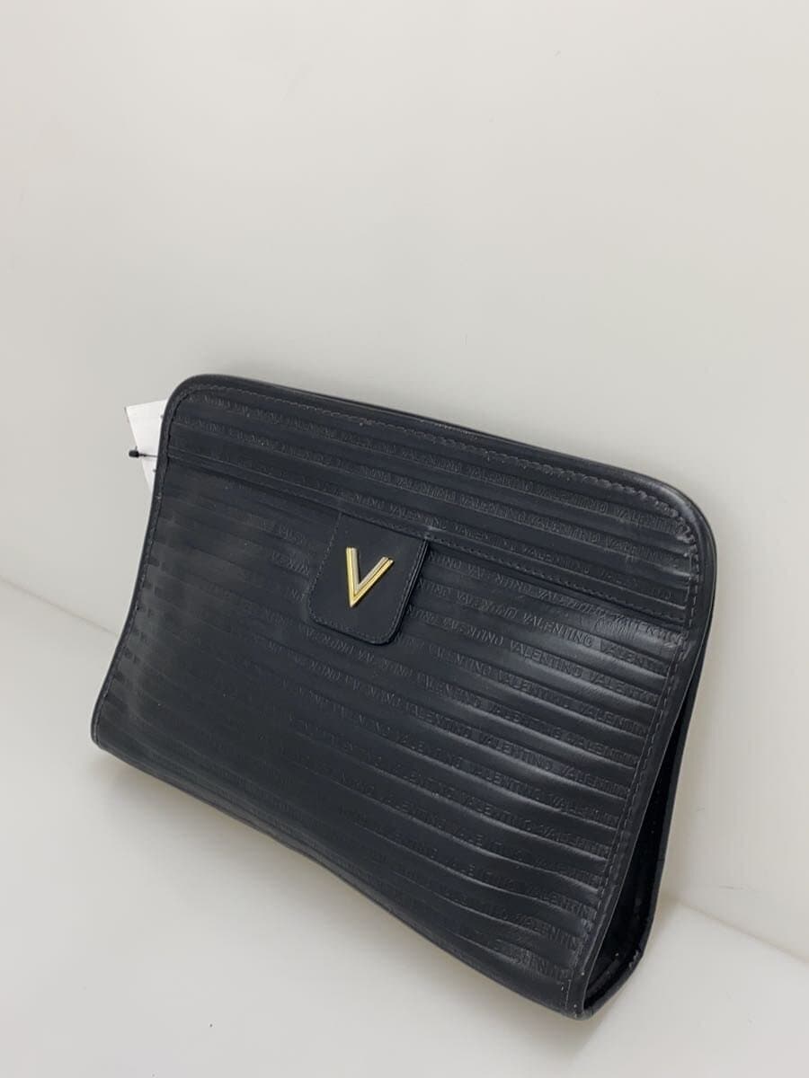 VALENTINO Second Bag Leather BLK 2