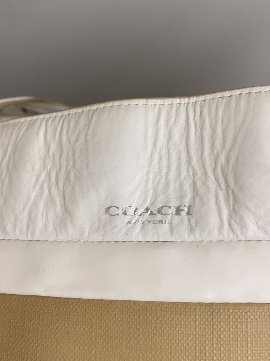 COACH Tote Bag_Combi Leather Leather WHT 5