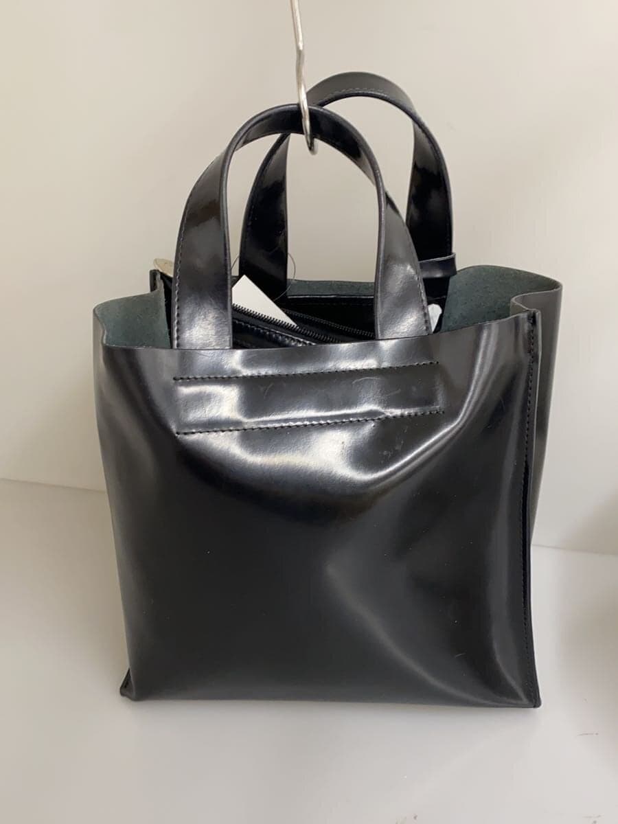 FURLA Handbag Leather BLK Solid 3