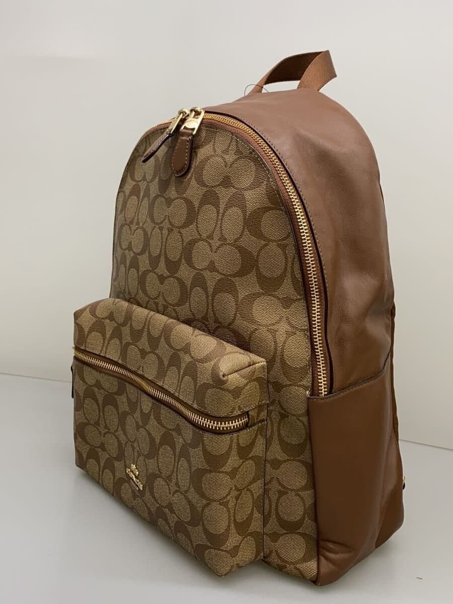 COACH Backpack_Signature_Brown BRW All Over Pattern 2