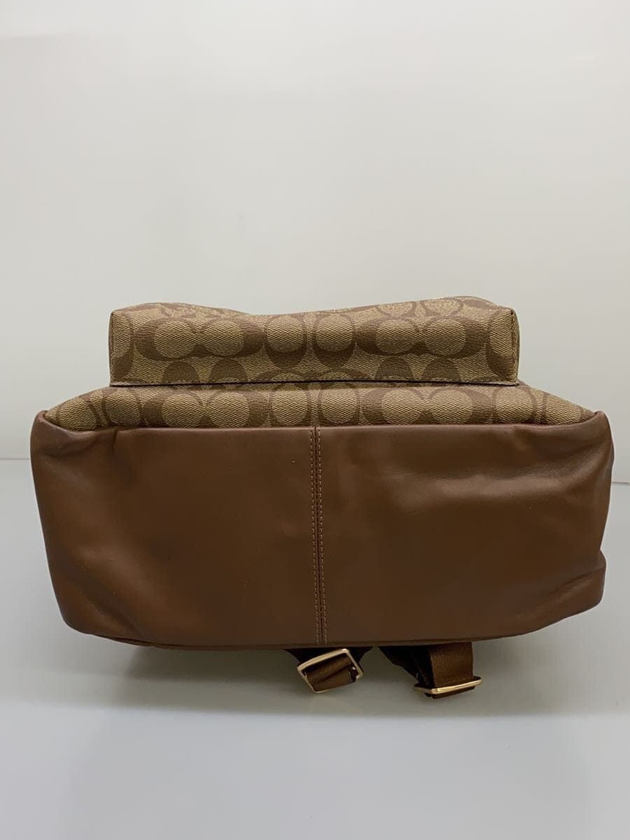 COACH Backpack_Signature_Brown BRW All Over Pattern 4