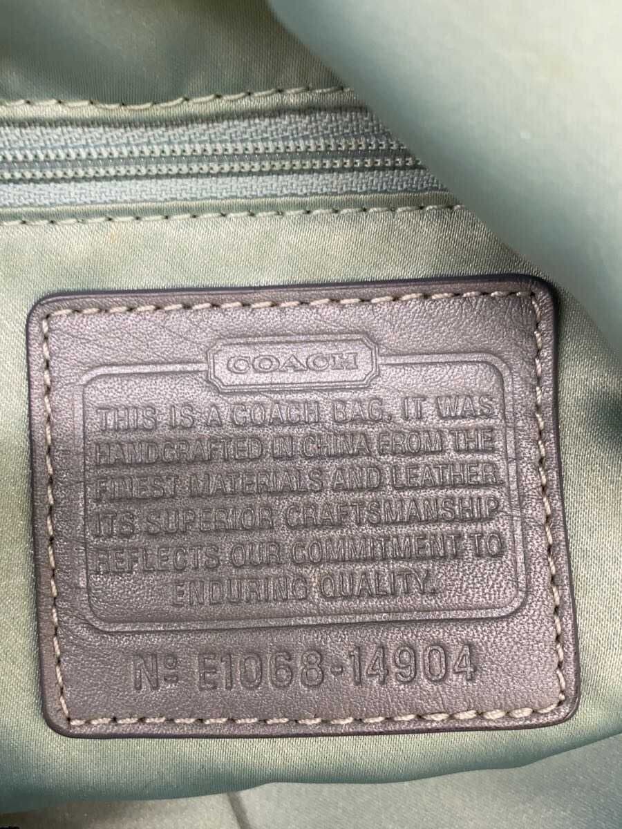 COACH Shoulder Bag_Signature Canvas BLU 5