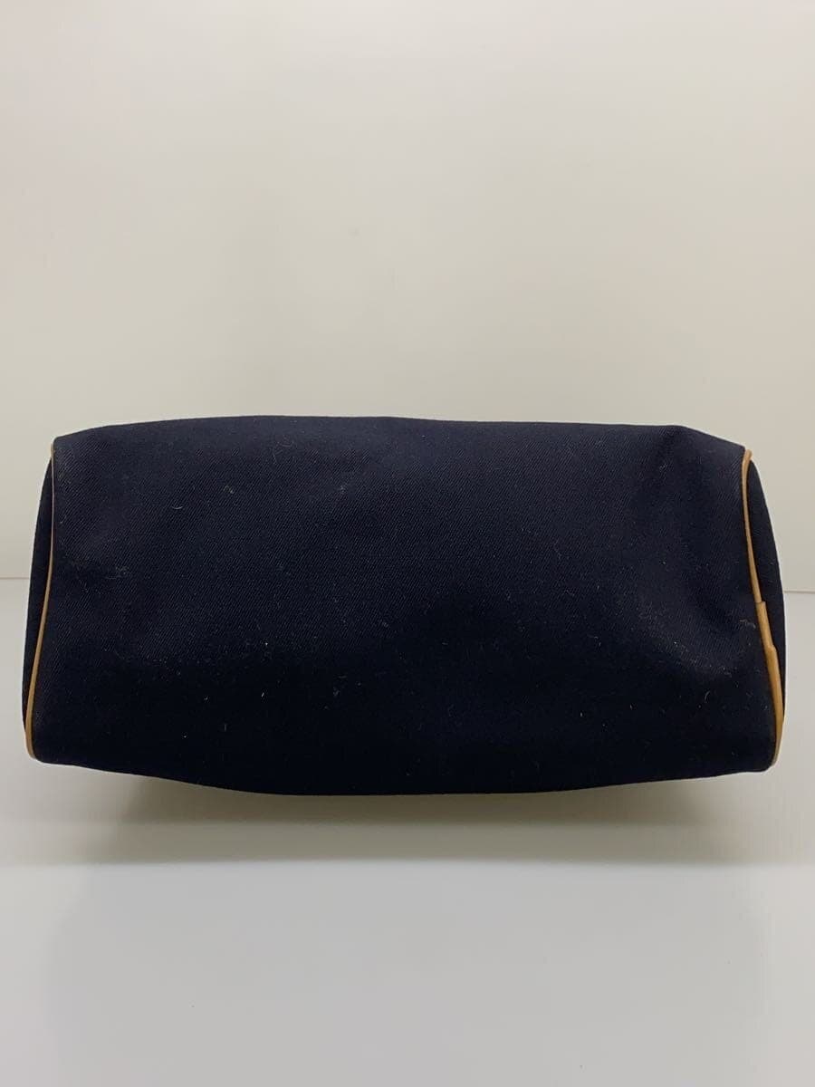 COMME des GARCONS Boston Bag Wool NVY GM-K204 4