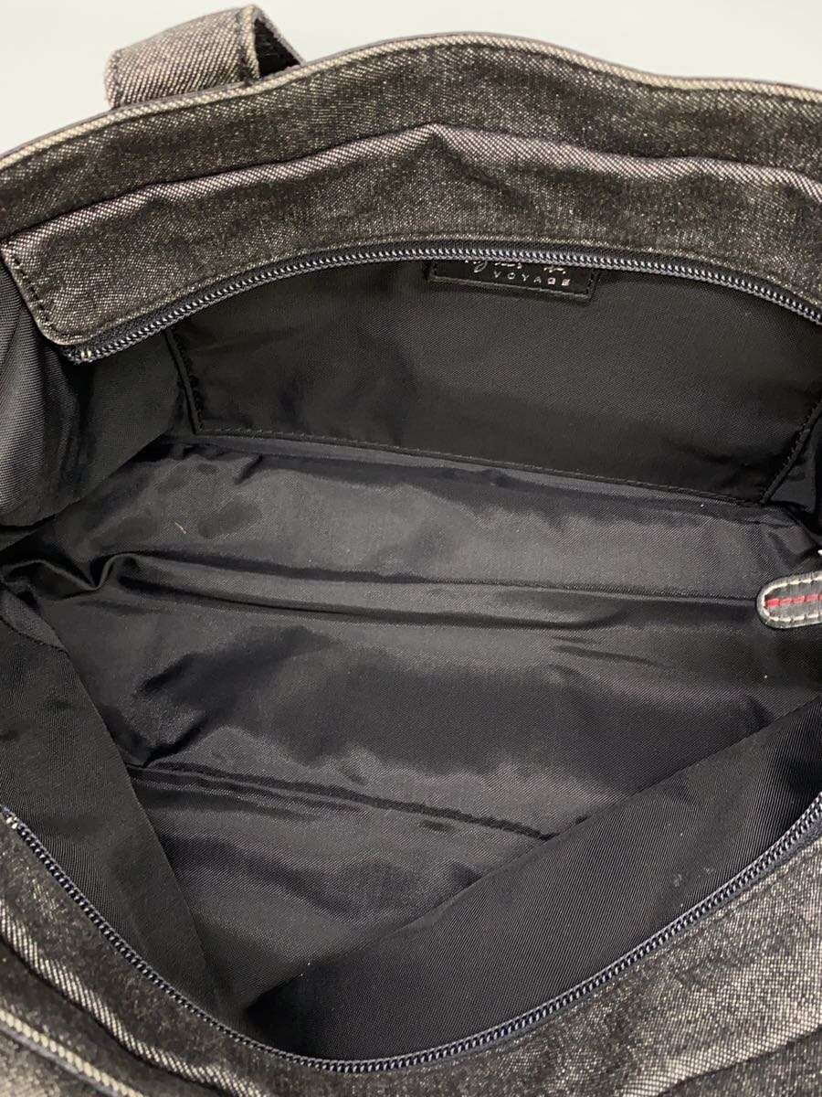 agnes b VOYAGE Handbag BLK Solid 6