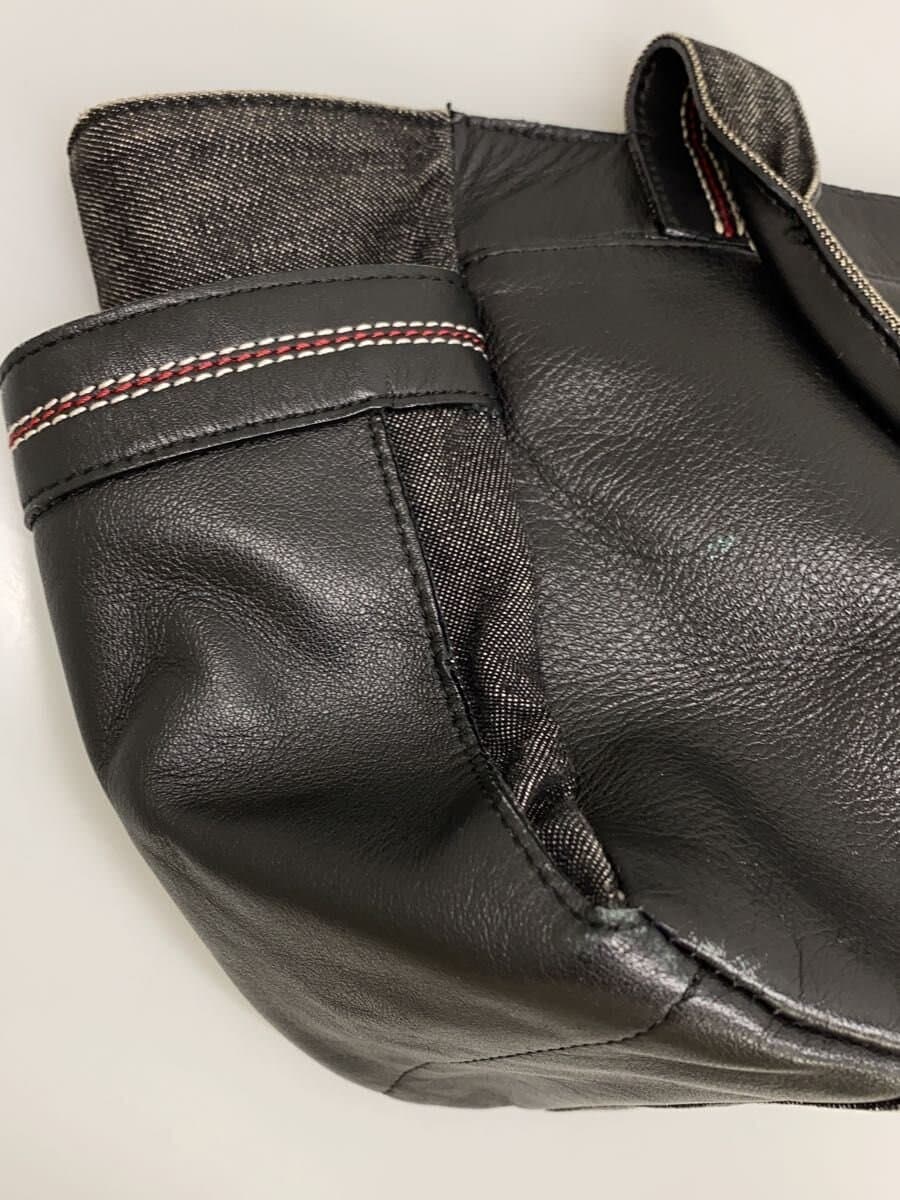 agnes b VOYAGE Handbag BLK Solid 7