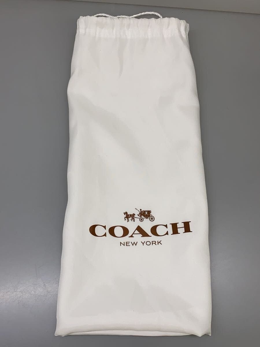 COACH Tote Bag Leather NVY Solid 7