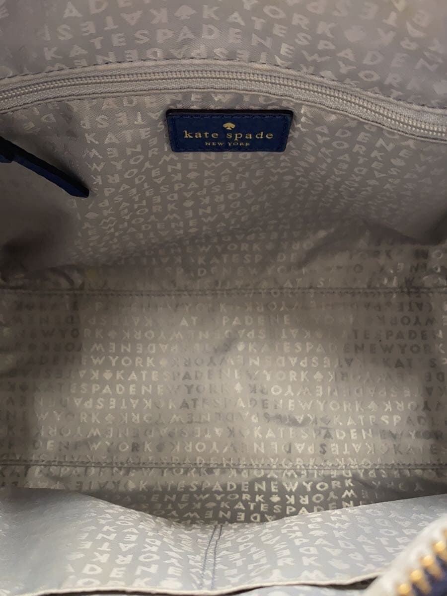 kate spade new york Shoulder Bag Leather BLU 6