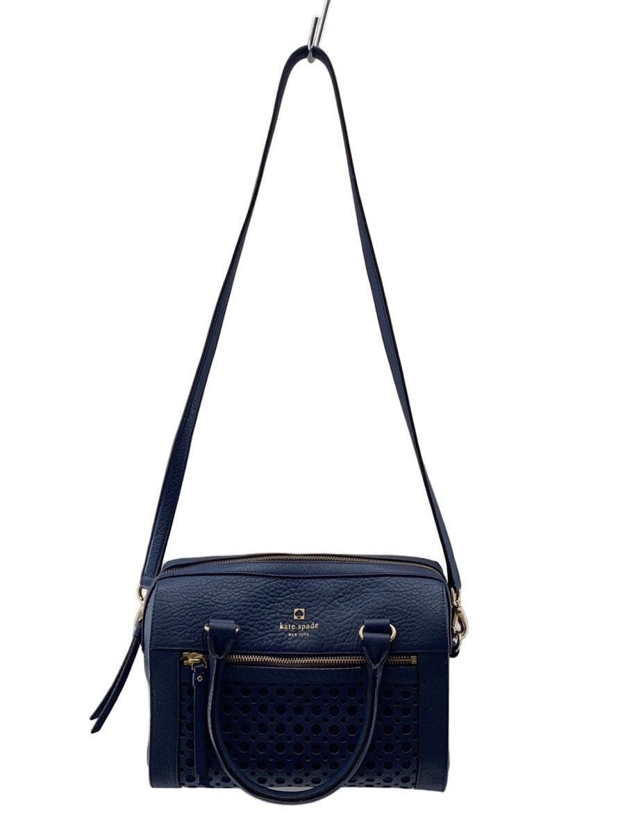 kate spade new york Shoulder Bag Leather BLU 7