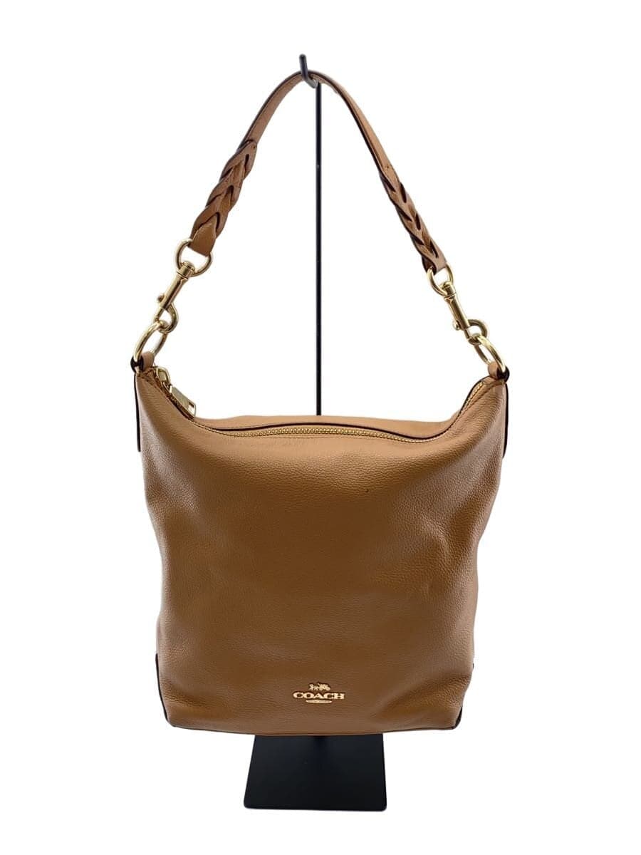 COACH Shoulder Bag_Duffle Leather BRW