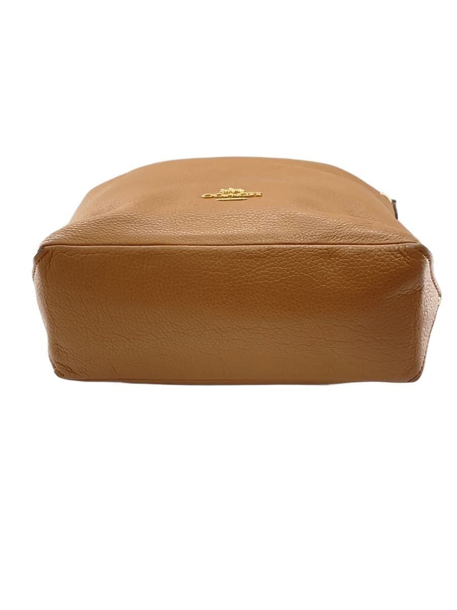 COACH Shoulder Bag_Duffle Leather BRW 4