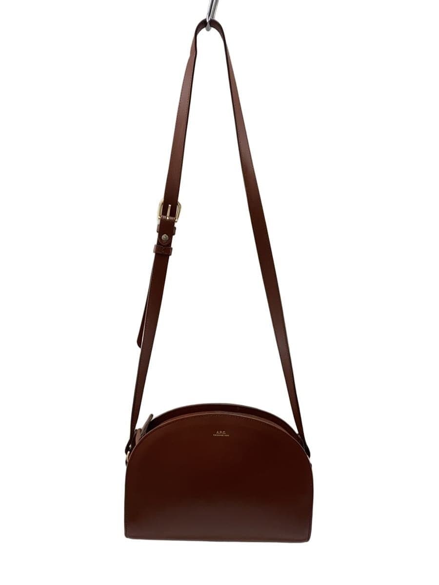 A.P.C. Shoulder Bag Leather BRW