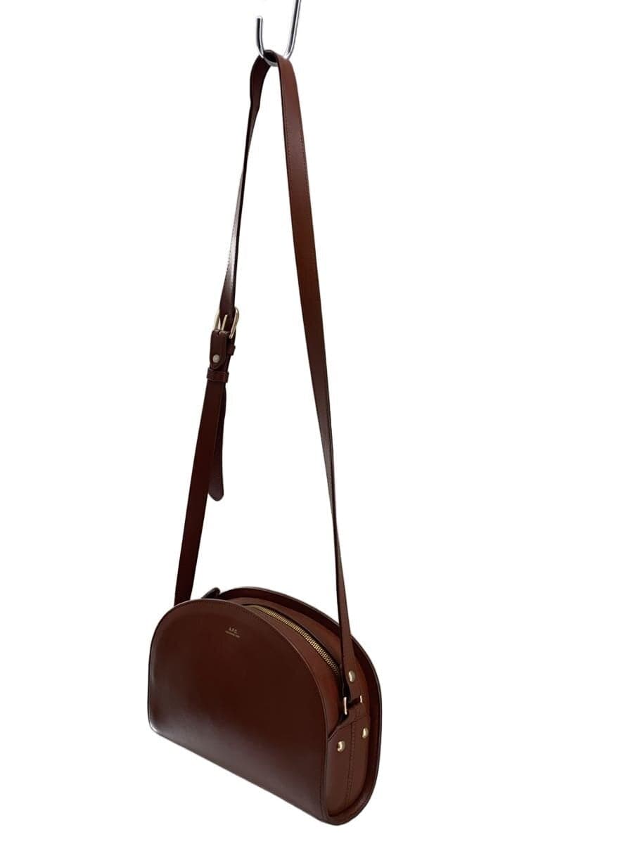 A.P.C. Shoulder Bag Leather BRW 2