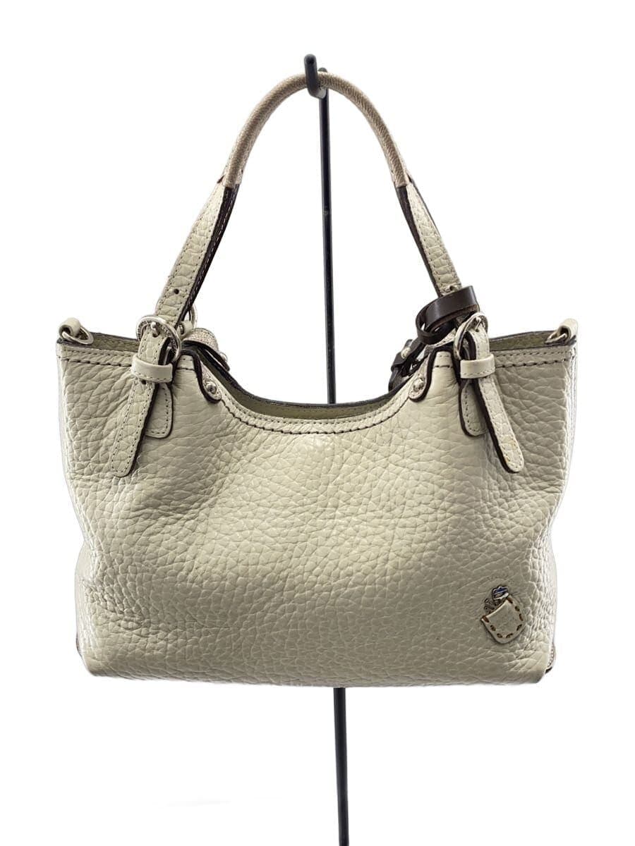 PELLE BORSA Shoulder Bag Leather WHT