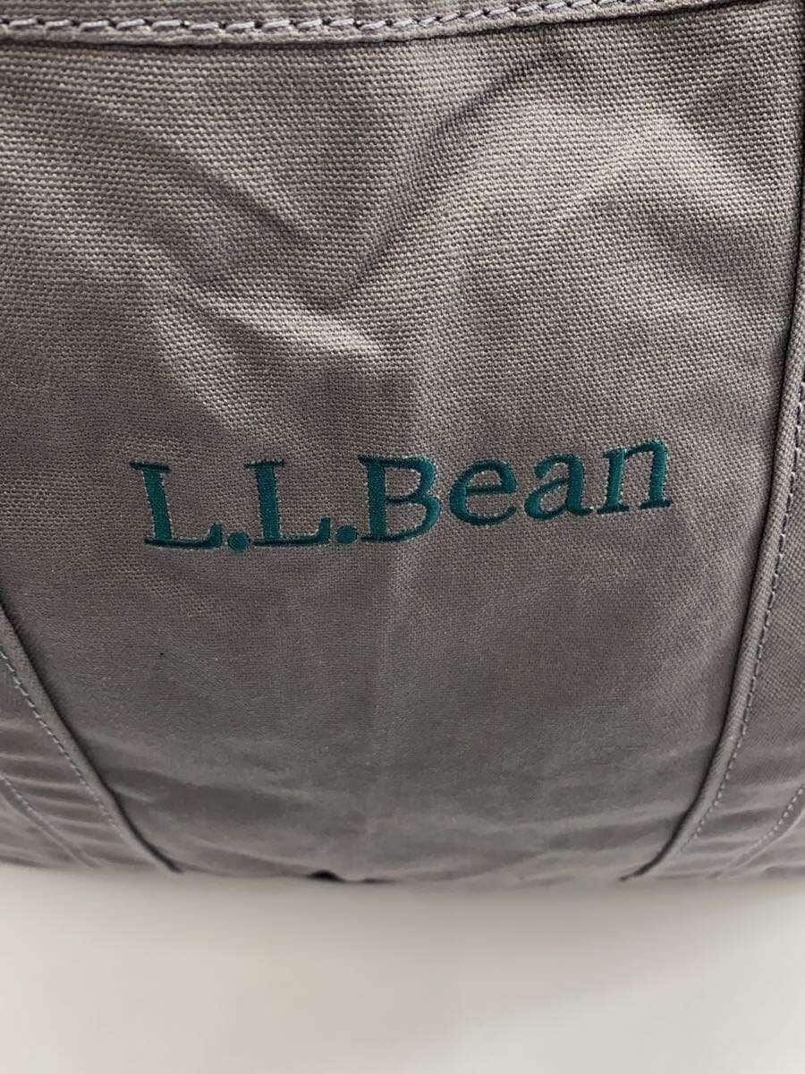 L.L.Bean Tote Bag Canvas GRY Solid 301371 5