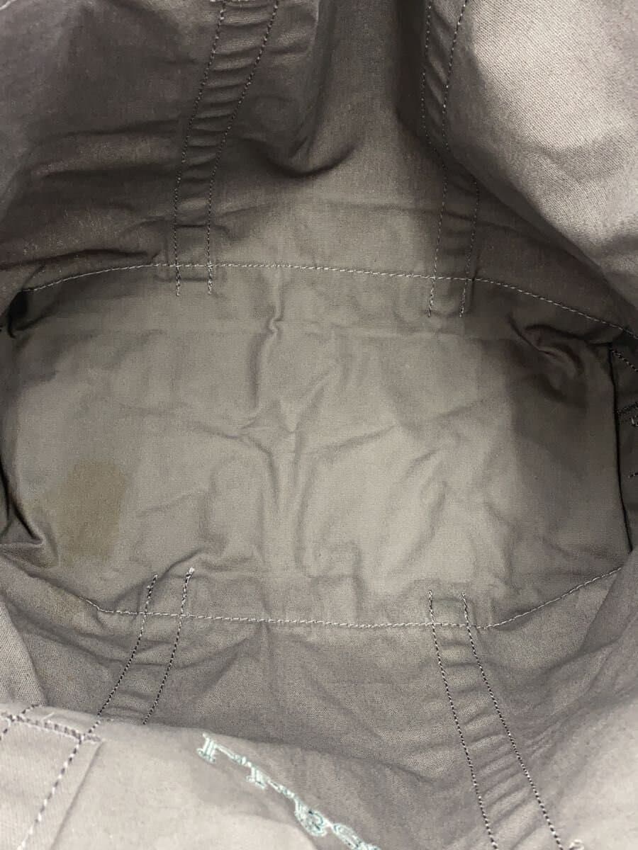 L.L.Bean Tote Bag Canvas GRY Solid 301371 6