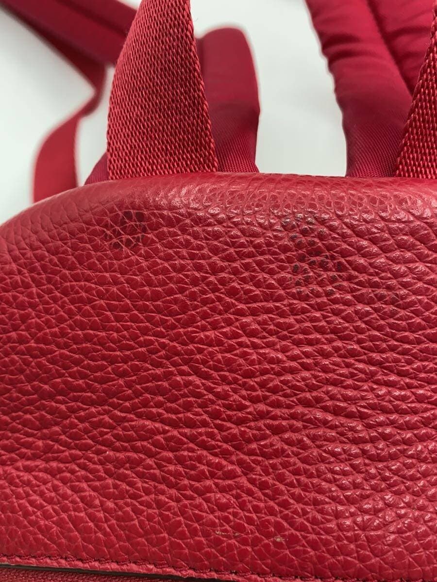 COACH Mini Charlie Backpack Leather PNK Solid F38263 7