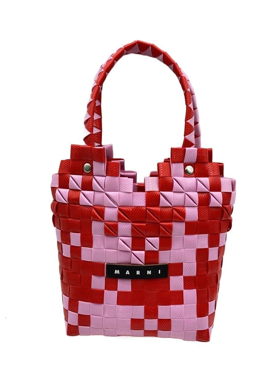 MARNI handbag -- PNK check M00637