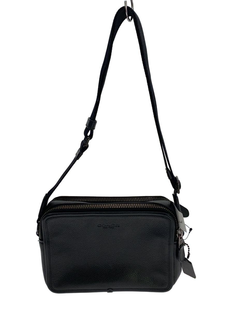 COACH Shoulder Bag Leather BLK F2344-C5315