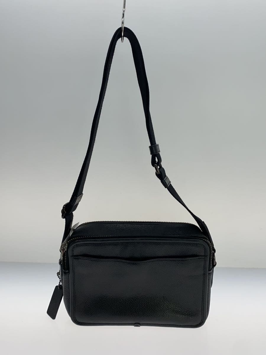 COACH Shoulder Bag Leather BLK F2344-C5315 3