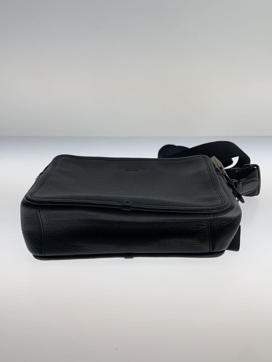 COACH Shoulder Bag Leather BLK F2344-C5315 4