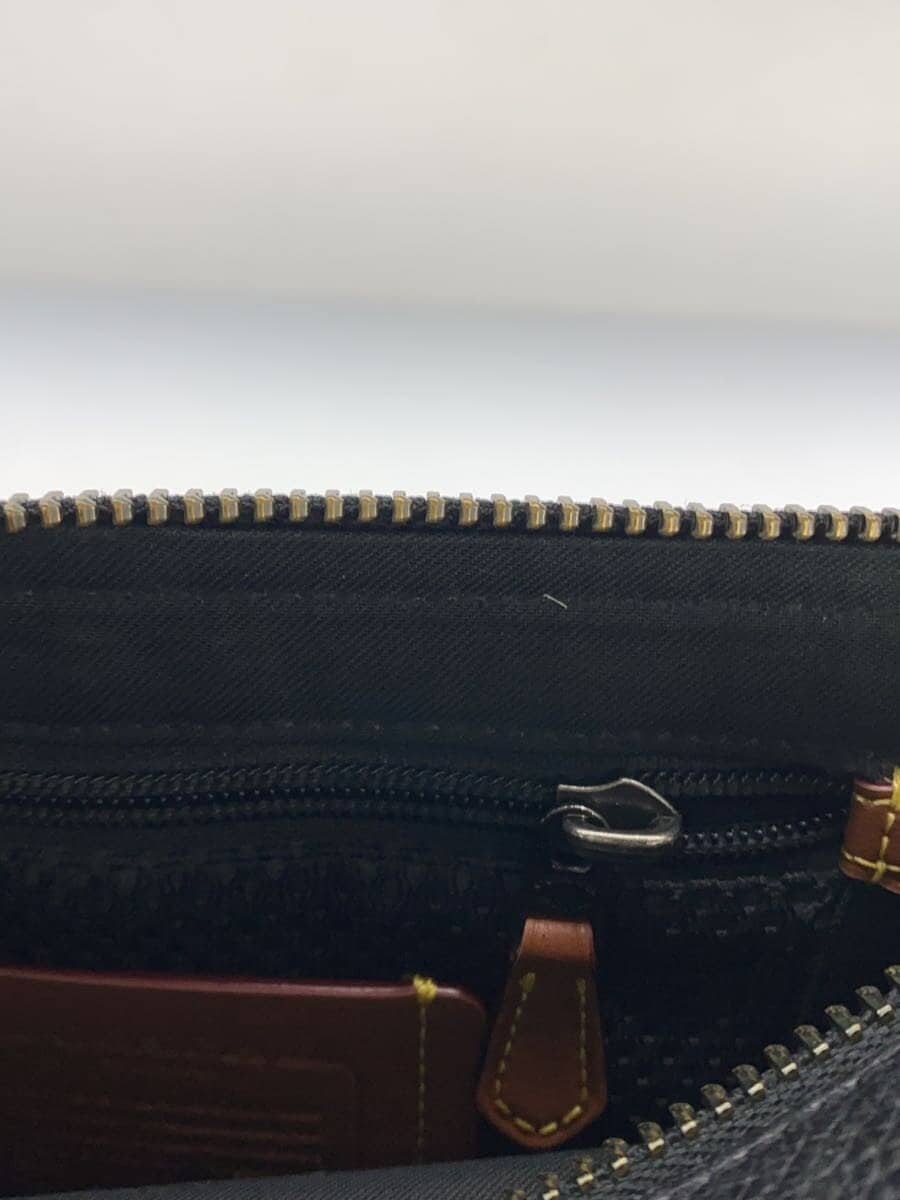 COACH Shoulder Bag Leather BLK F2344-C5315 8