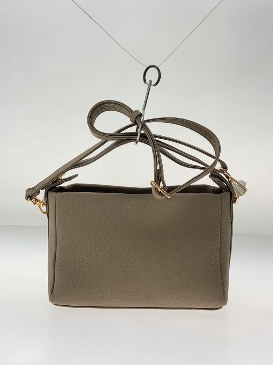 Other Brand vitafalice Shoulder Bag Leather BEG 3