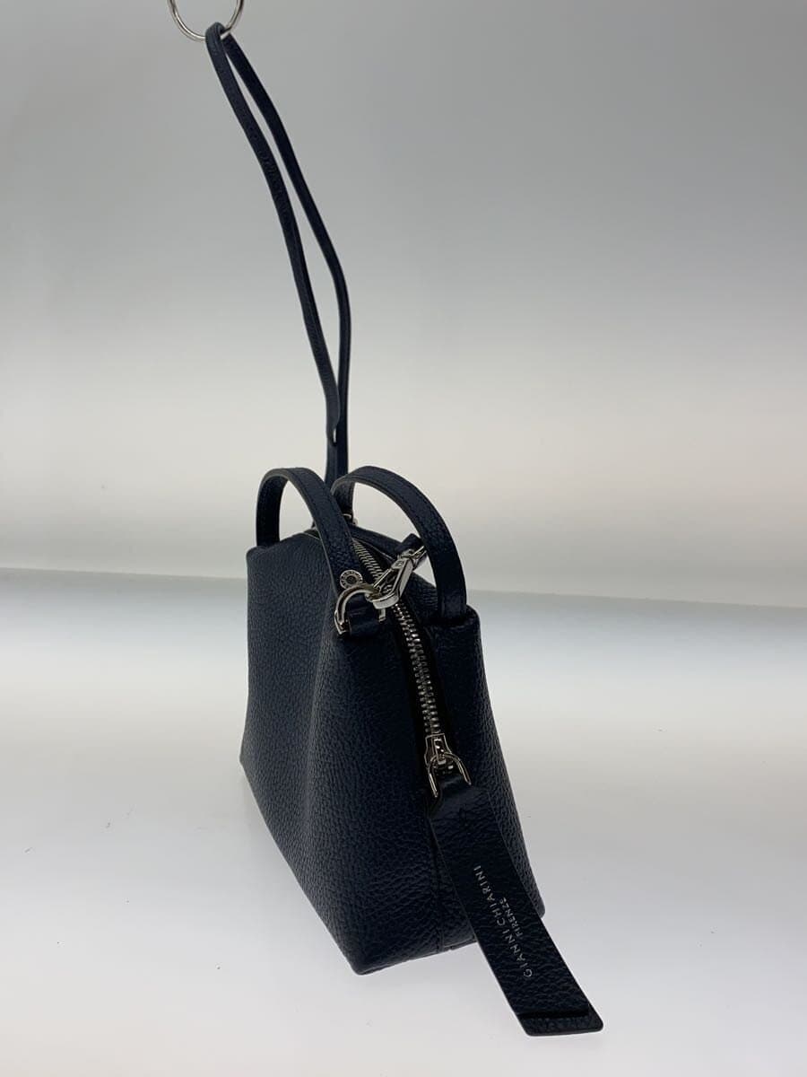 GIANNI CHIARINI Shoulder Bag Cowhide NVY 2