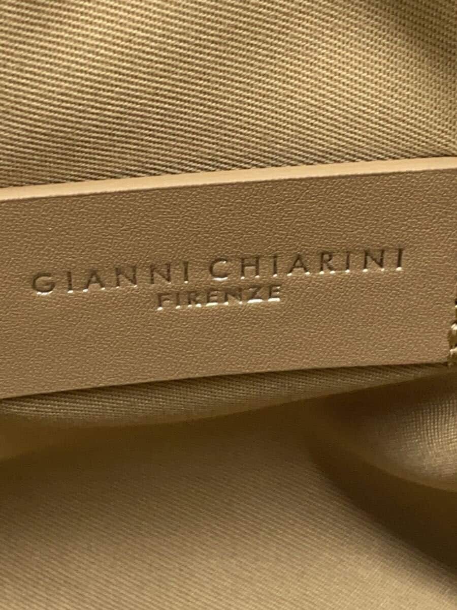 GIANNI CHIARINI Shoulder Bag Cowhide GRY 5