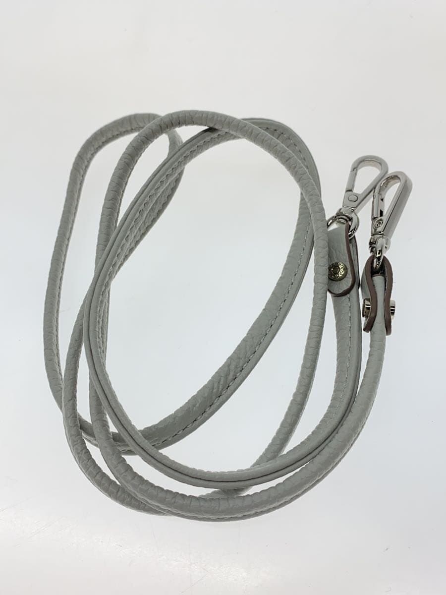 GIANNI CHIARINI Shoulder Bag Cowhide GRY 7