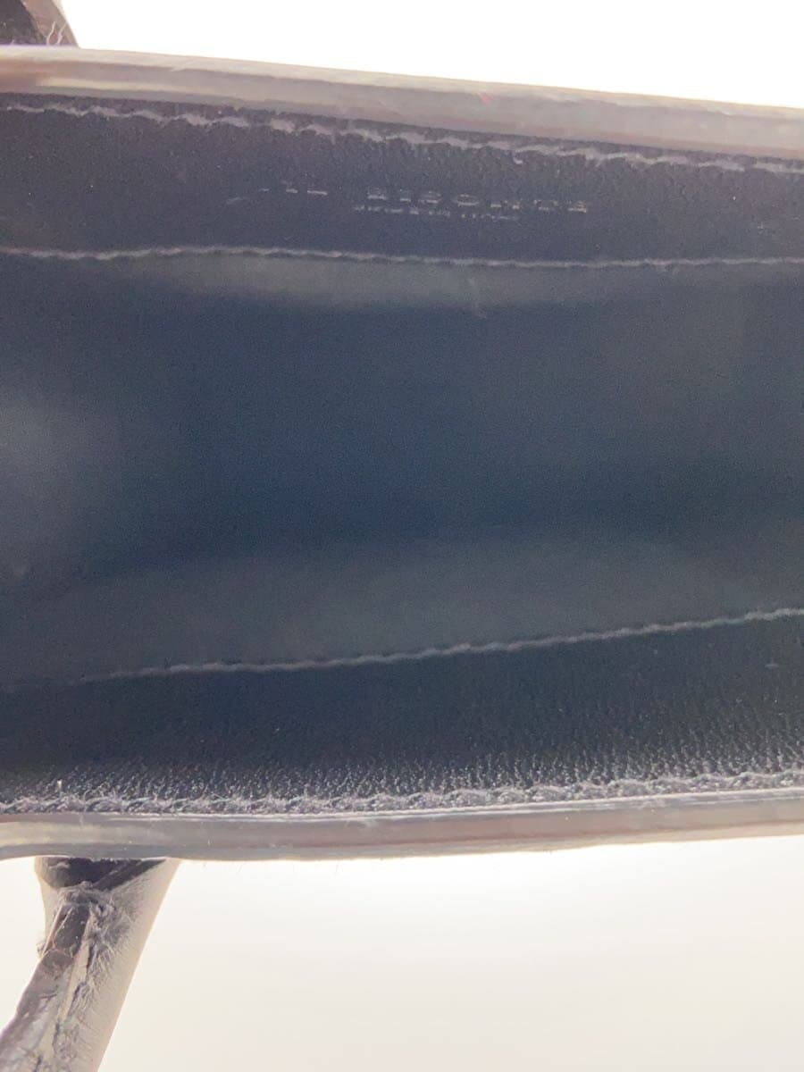 IL BISONTE Shoulder Bag Leather BLK 6